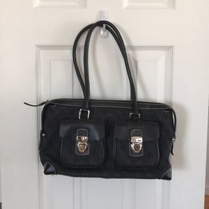 Dooney and Bourke Black Denim Bag